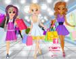 Jocuri cu Barbie shopping cu prietenele